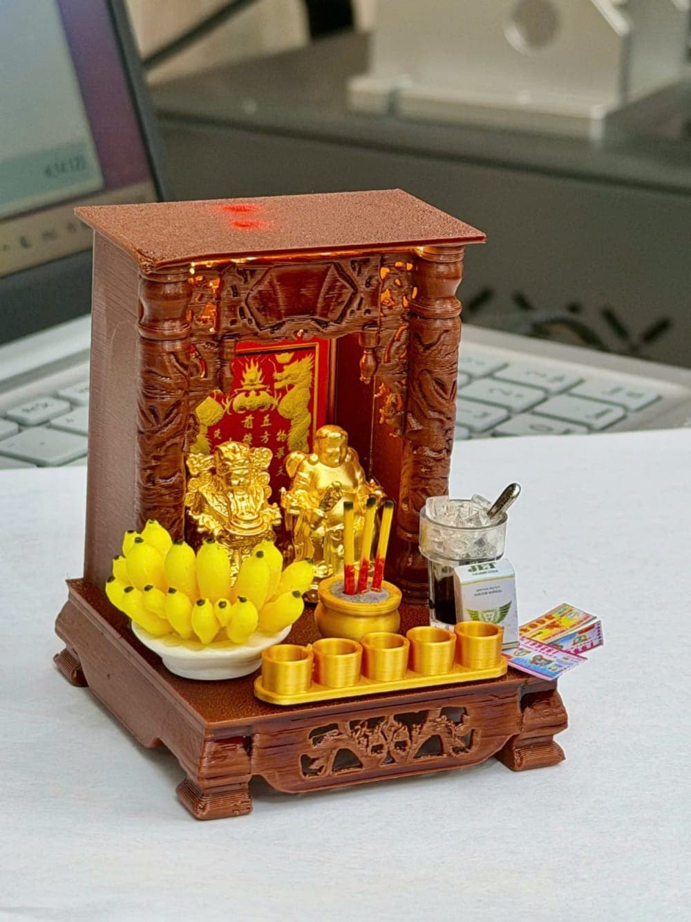TƯỢNG THẦN TÀI, THỔ ĐỊA kèm phụ kiện